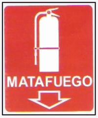 CARTELES SE�ALIZACION MATAFUEGO