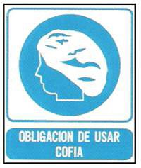 CARTELES SE�ALIZACION OBLIGACION DE USAR COFIA