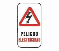 CARTELES SE�ALIZACION PELIGRO ELECTRICIDAD