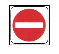 CARTELES SE�ALIZACION NO PASAR (Pictograma)