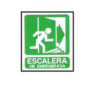CARTELES SEALIZACION ESCALERA DE EMERGENCIA (Derecha)