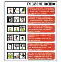 CARTELES SE�ALIZACION GUIA DE EVACUACION