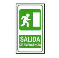 CARTELES SE�ALIZACION SALIDA DE EMERGENCIA (Izquierda)