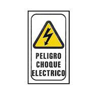 CARTELES SE�ALIZACION PELIGRO CHOQUE ELECTRICO