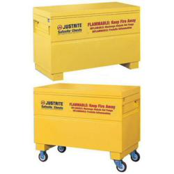 GABINETES IGNIFUGOS JUSTRITE 16032Y TIPO COFRE - AMARILLOS – 15 GALONES