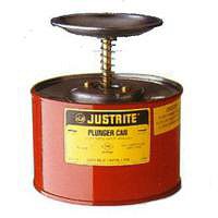 Humectadores para combustibles Justrite HUMECTADORES DE SEGURIDAD CON PISTON JUSTRITE 10208 - 2 LITROS - COLOR ROJO